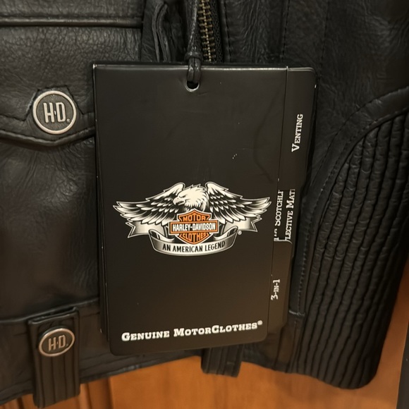 Limited Edition Harley Davidson Leather Riding Gear unisex NWT - Picture 2 of 7